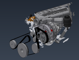 ASA Kompressorkit mit Turbolader ASA Kompressor